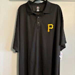 Majestic Pirates BASEBALL Polo 5XL Never Worn New with Tags